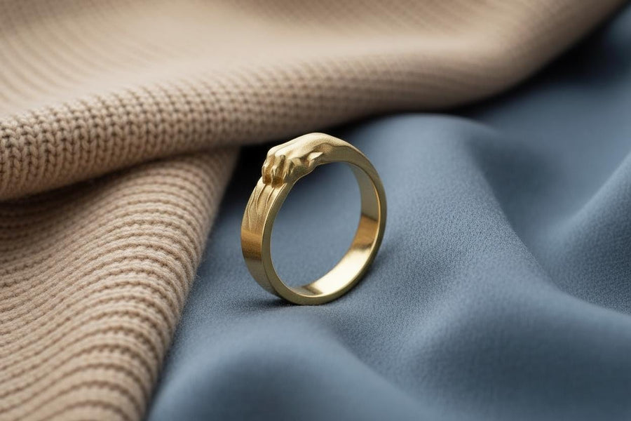 Sterling Silver Cat Paw Ring – Minimalist Feline Jewelry (etsy image id: 7408480969)