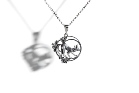 fox art	bague renard	fuchs pendant	fox necklace	fox pendant	fox jewelry	silver fox pendant	fox necklace women	silver fox necklace	fox in flowers	fuchs anhänger	pendentif renard	fox (etsy image id: 7372377570)