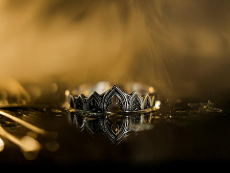 Gothic Arch Silver Ring – Sterling Silver Cathedral Arches Band | Medieval Architecture Inspired Wedding or Promise Ring (etsy image id: 7376836090)
