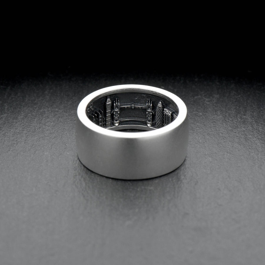sterling silver ring	ring	Shekhtwoman	traveller gift	england ring	london ring (etsy image id: 7384658425)