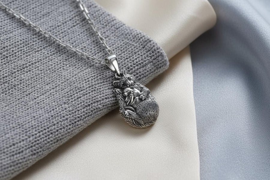 silver pendant	cat silver	cat pendant	cat necklace	silver necklace	silver cat	mom gift	mom cat gift	love gift	gift for her	with cat	cute cat pendant	mom cat pendant (etsy image id: 4425477073)