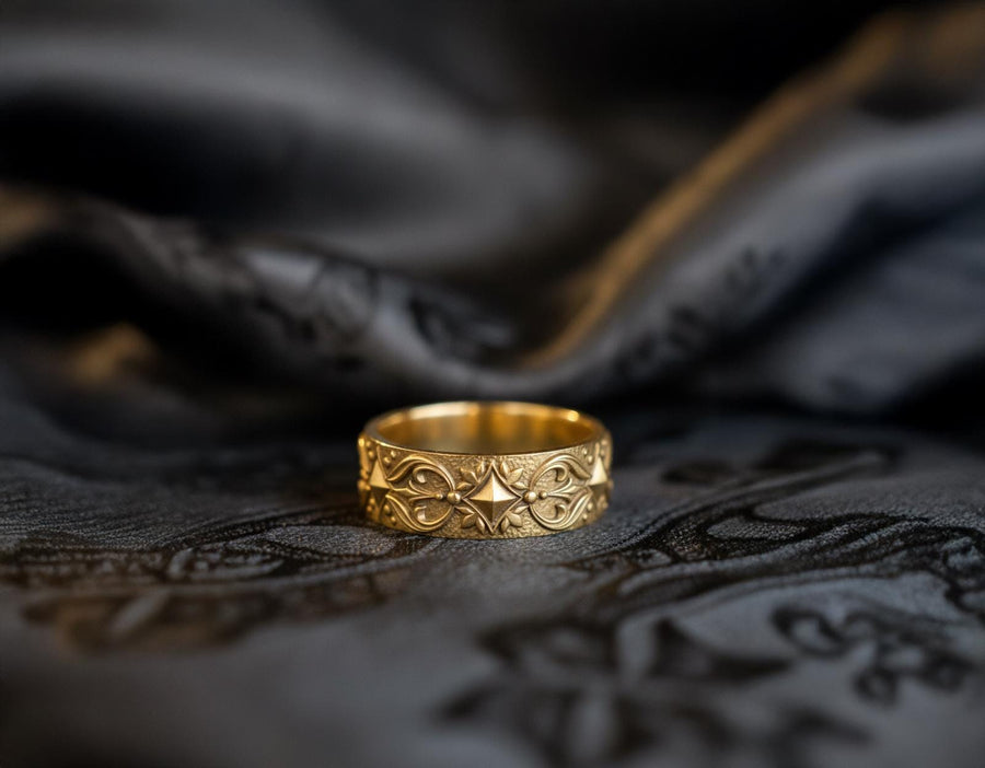 Sterling Silver Gothic Ring, Medieval Jewelry, Vintage Ring, Gift Idea, Goth Accessories, Gothic Jewelry, Handmade Wedding Ring, Unique Ring (etsy image id: 6272676926)