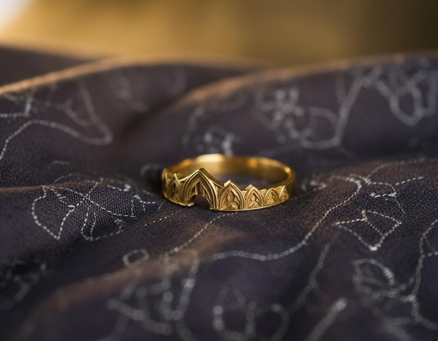 Sterling Silver Gothic Ring, Medieval Jewelry, Vintage Ring, Gift Idea, Goth Accessories, Gothic Jewelry, Handmade Wedding Ring, Unique Ring (etsy image id: 7273151059)