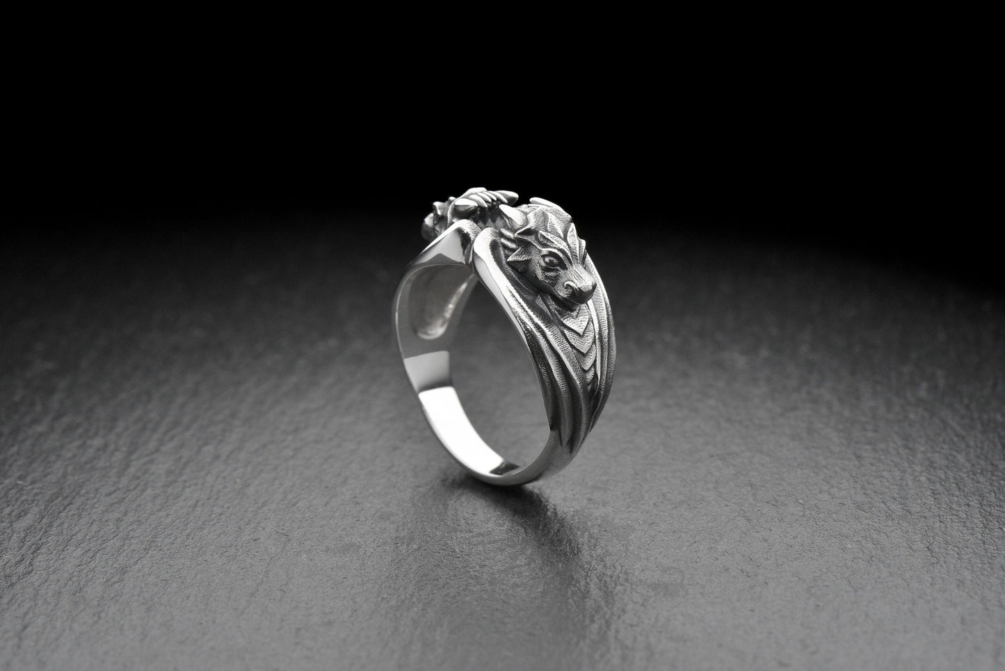 dragon ring	dragon rings	dragon jewelry	dragon ring silver	dragon ring women	dragon ring men (etsy image id: 7689539034)